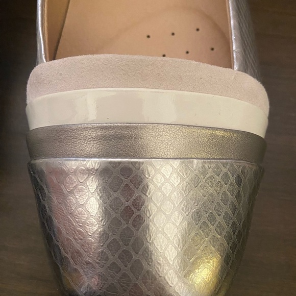 Geox Silver 3 Tone Flats NEW - Picture 5 of 6
